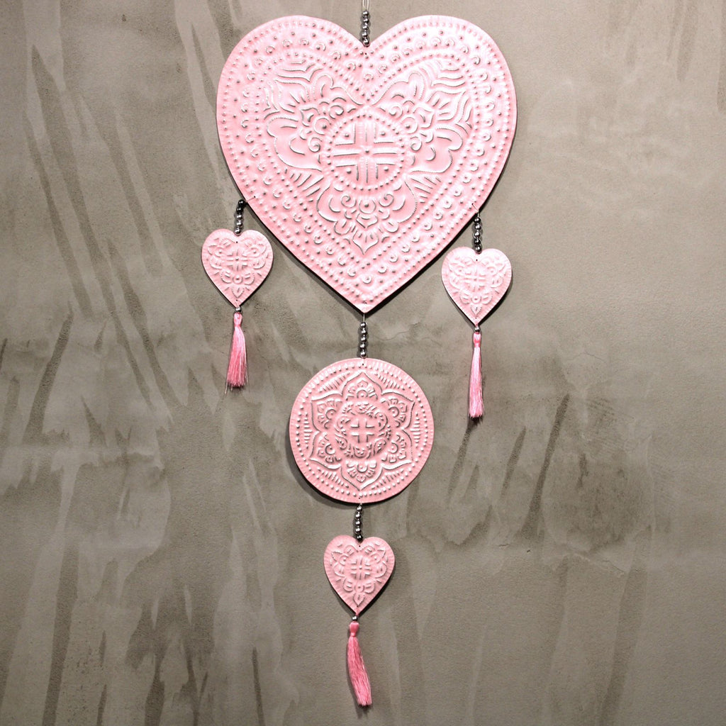Bali Aluminium Wall Mobile - Hearts – view 10