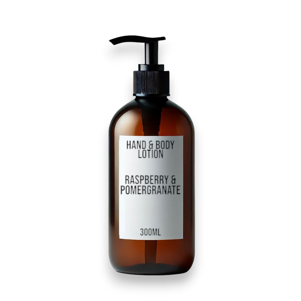 Raspberry & Pomegranate Hand & Body Lotion 300ml – view 2