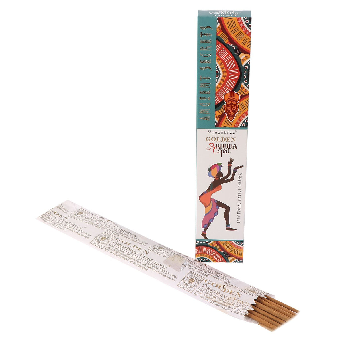 Golden Copal and Arruda Incense Sticks (15g) – view 2