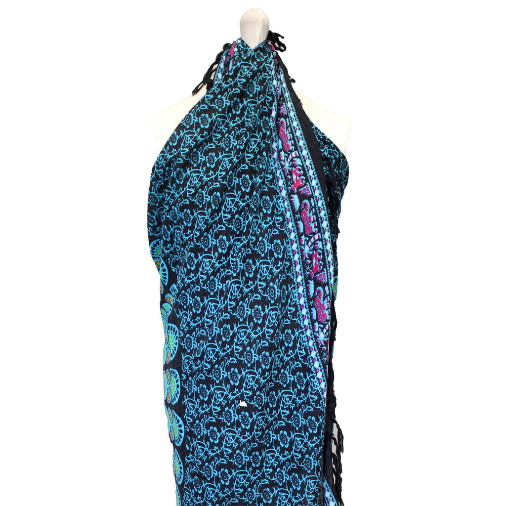 Peacock Mandala Sarong