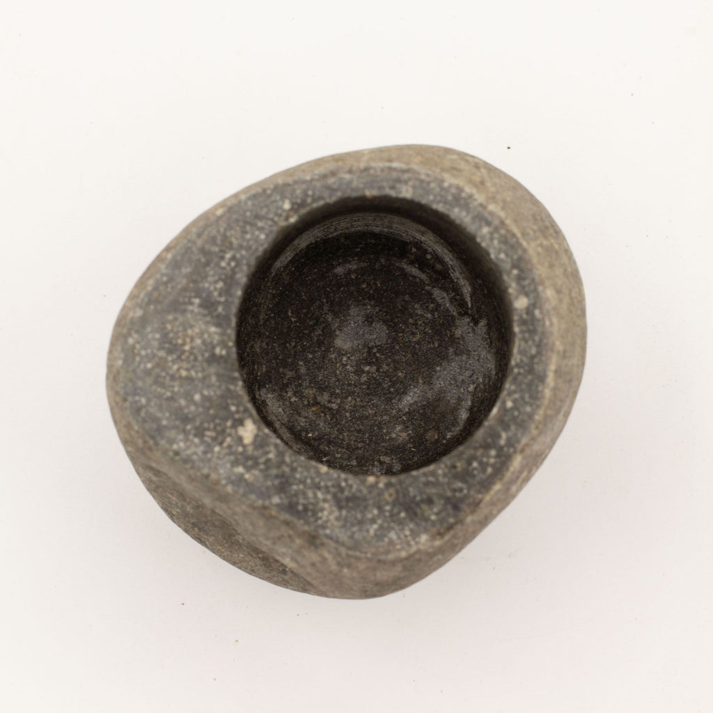 Riverstone Pestle and Mortar - Medium, Approx. 12 x 8 cm – view 2