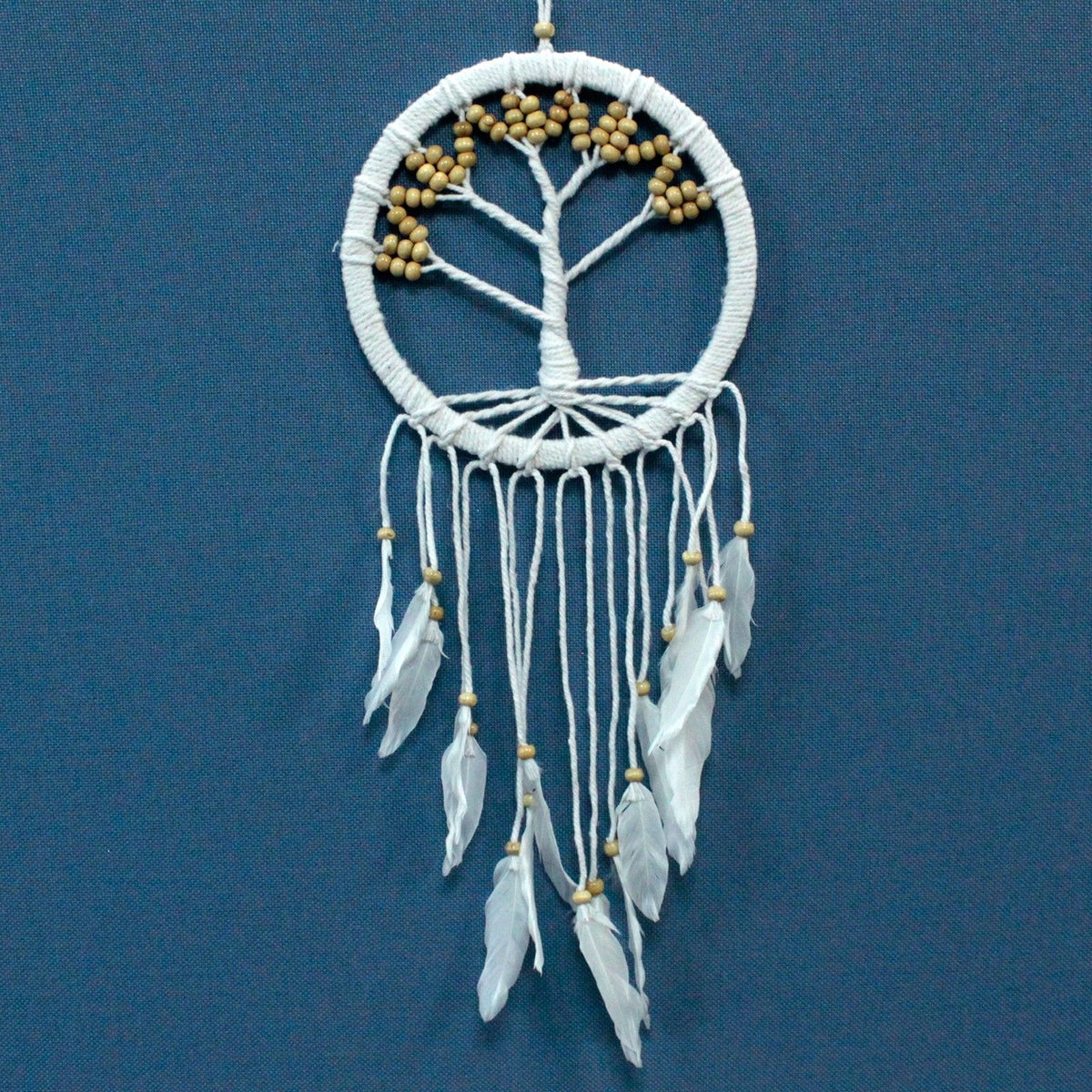Tree of Life Dreamcatcher - Cotton, 22 cm (Assorted Colours) – view 4
