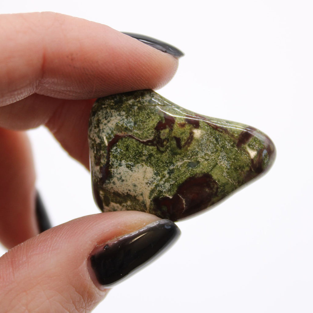 Bag of 12 Dragon Stone Tumble Stones - Medium African