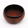 Earth Powder Singing Bowl - Clay Om Buddha (16cm)