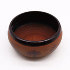 Earth Powder Singing Bowl - Clay Om Buddha (16cm)
