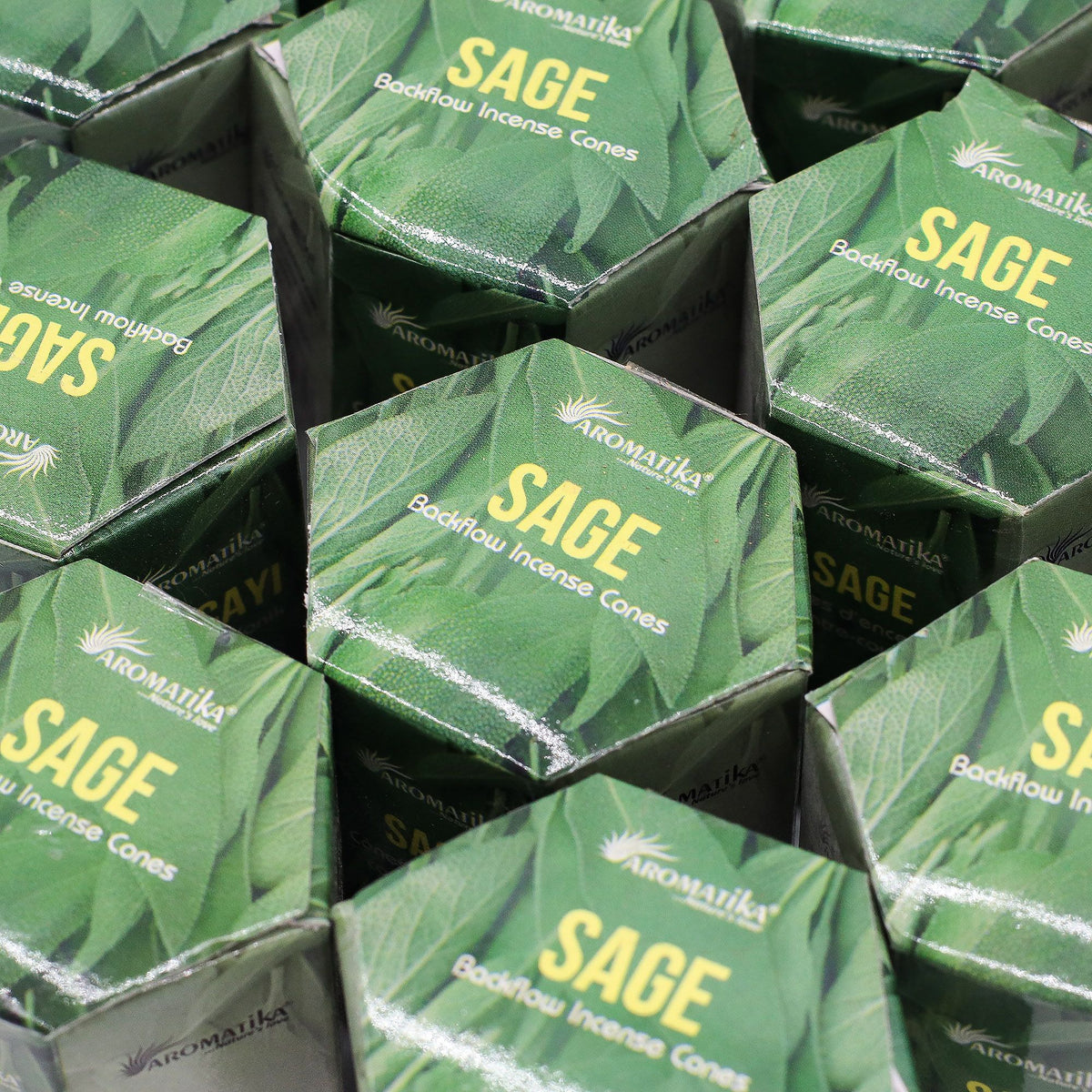 Aromatika Sage Backflow Incense Cones Pack of 10 – view 5