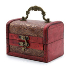 Colonial Box, Floral Embossed, Vintage Style – view 3