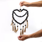 Large Bead Heart Mobile, 33 x 23 cm – view 2