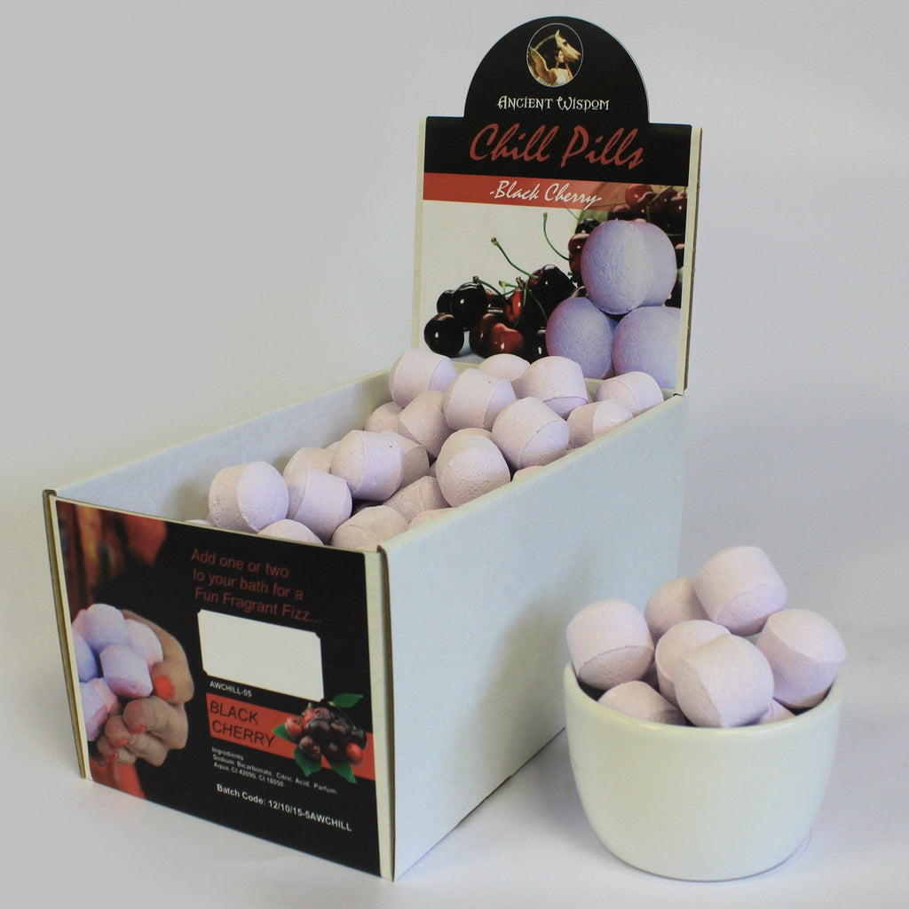 Chill Pills Bath Bombs - Black Cherry, 1.3kg Box – view 3