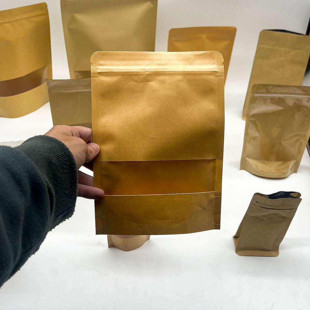 Kraft Window Bags 18x26 cm, Pack of 10 – view 3