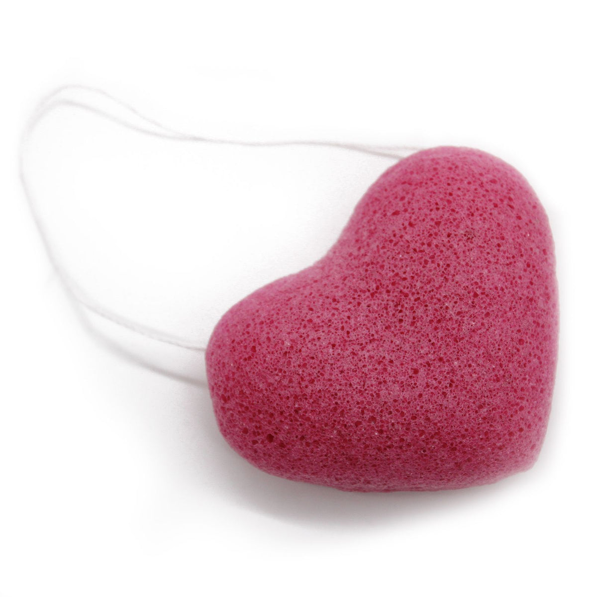 Konjac Heart Sponge - Rose – view 2