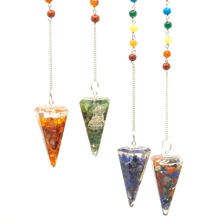 Orgonite Pendulum with Buddha Design