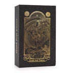 Gold Foil Tarot Set with Guidebook in Gift Box – view 2
