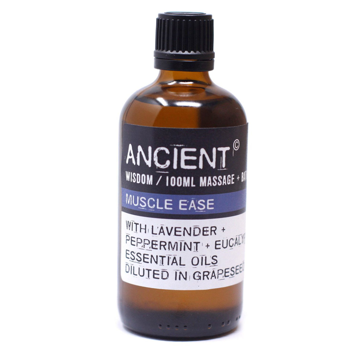 Muscle Ease Massage Oil with Lavender and Peppermint - 100ml