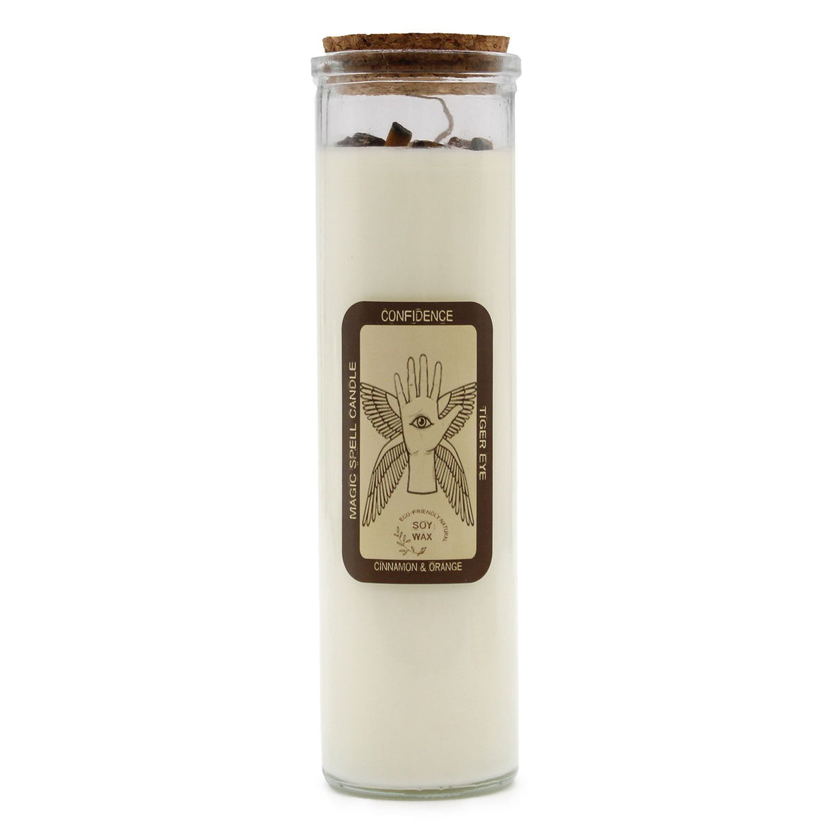 Magic Spell Candle in Glass Jar - Confidence – view 2