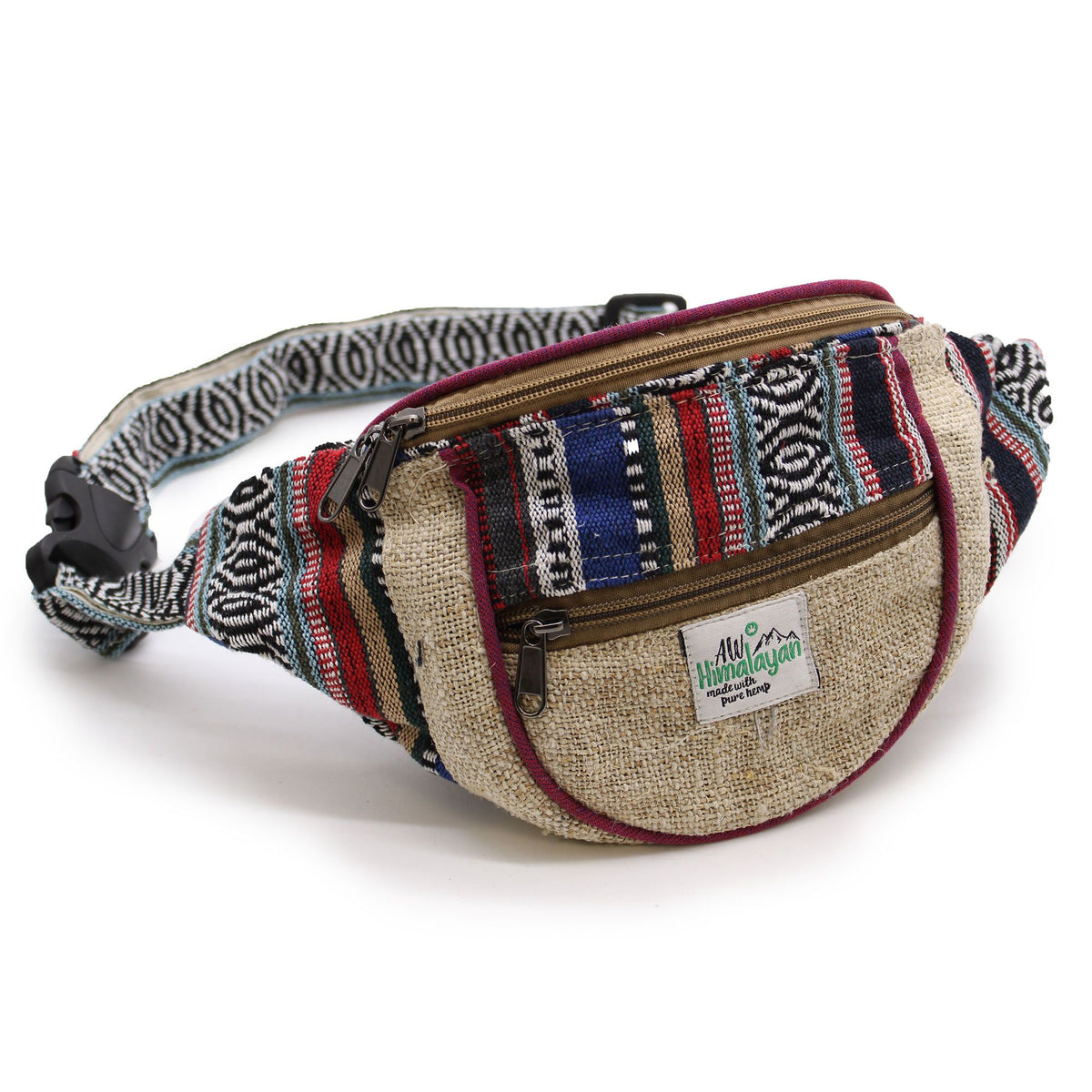 Bum Bag - Hemp & Cotton Random Design – view 8