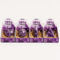 Amethyst Gemstone Shapes Set - Heart, Sphere, Obelisk, Pyramid