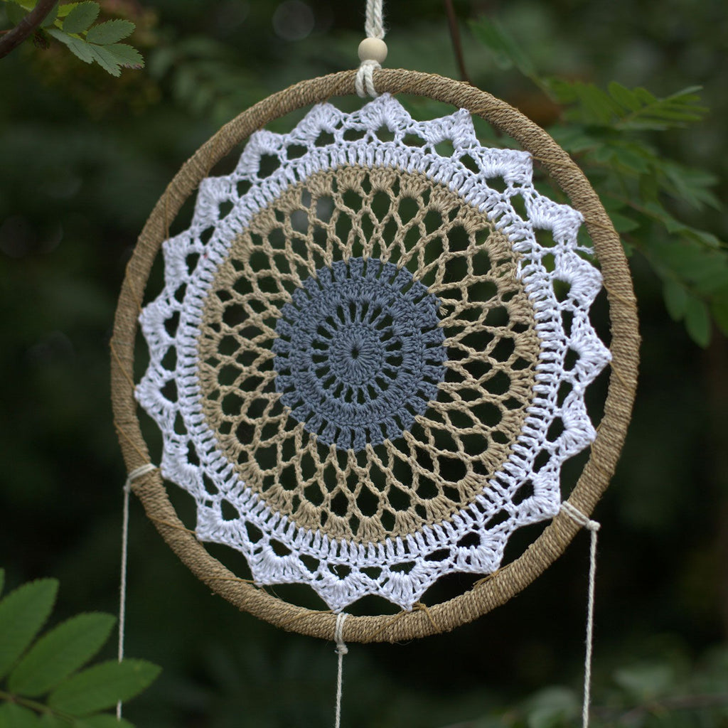 Large Brown Dream Catcher - Elemental Spirits – view 3