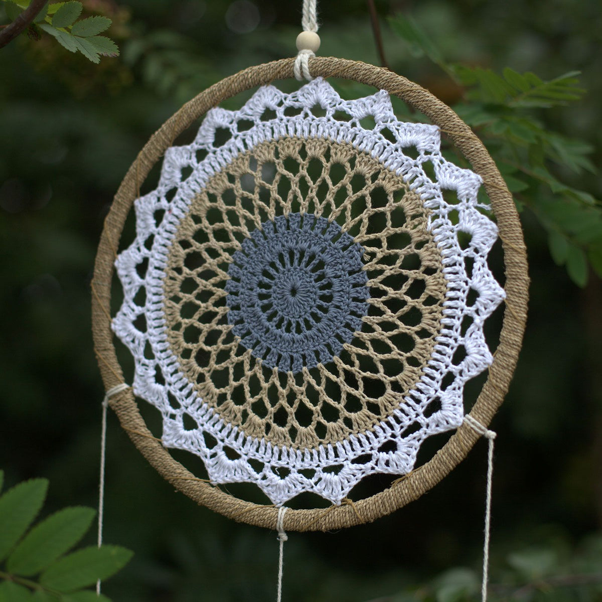 Large Brown Dream Catcher - Elemental Spirits – view 3