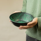 Aluminium Singing Bowl - Magic Mushroom - Green (20cm) – view 5