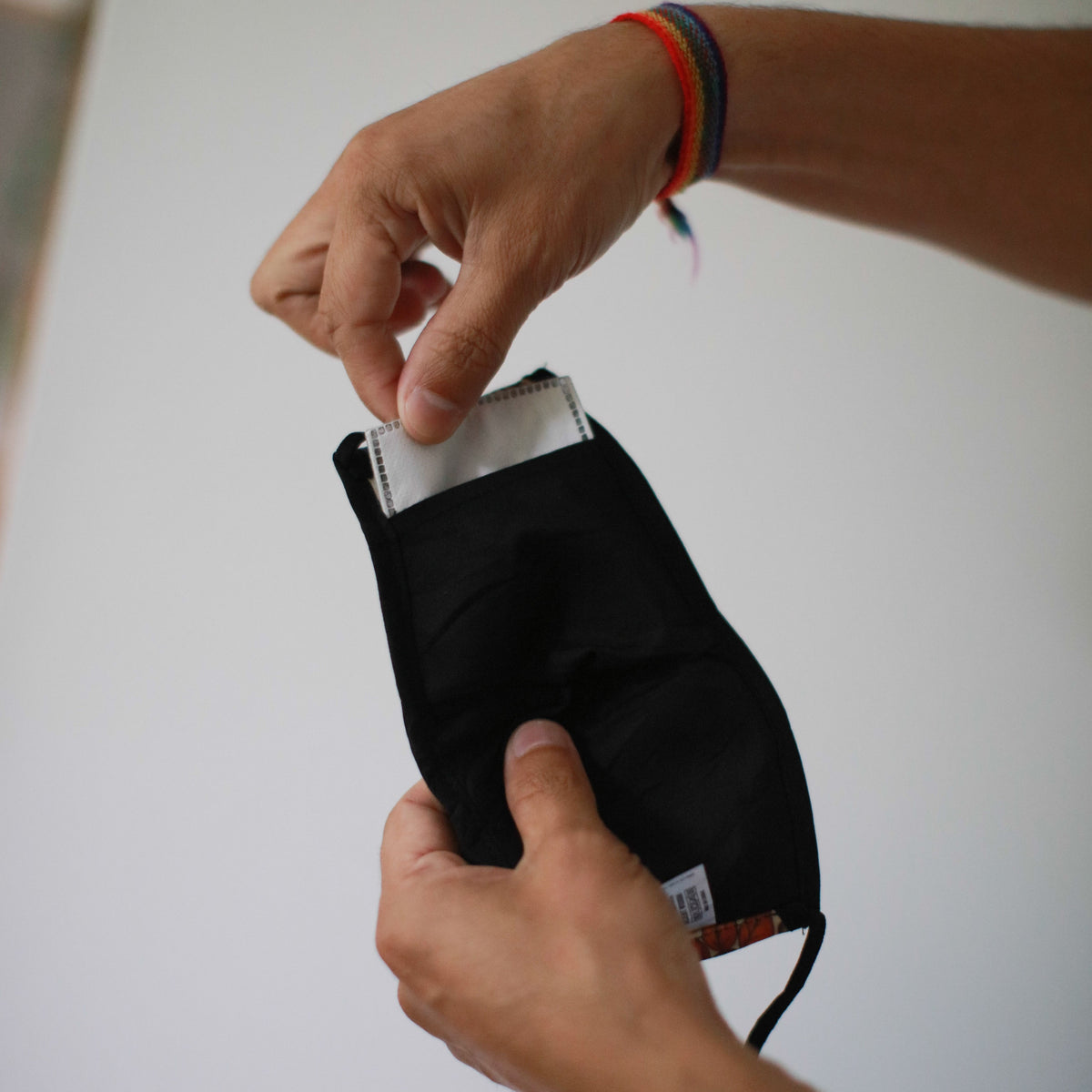 Reusable Fashion Face Covering - Flower of Life Print – view 3