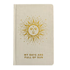 Ivory Gratitude Journal with Gold Lining, 120 Pages – view 5