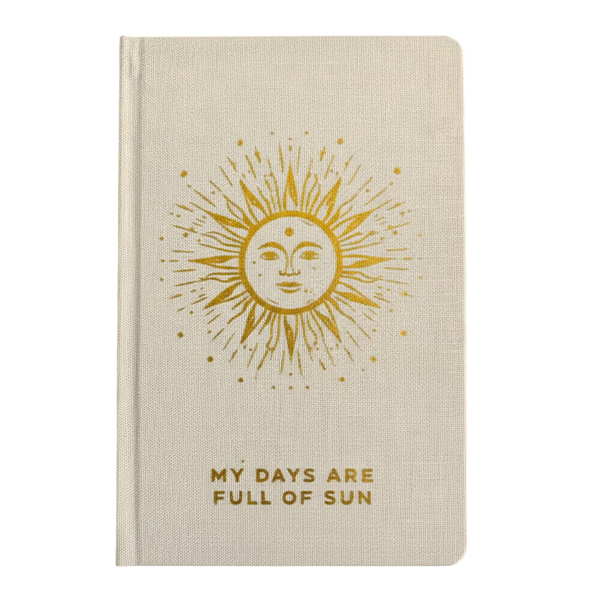 Ivory Gratitude Journal with Gold Lining, 120 Pages – view 5