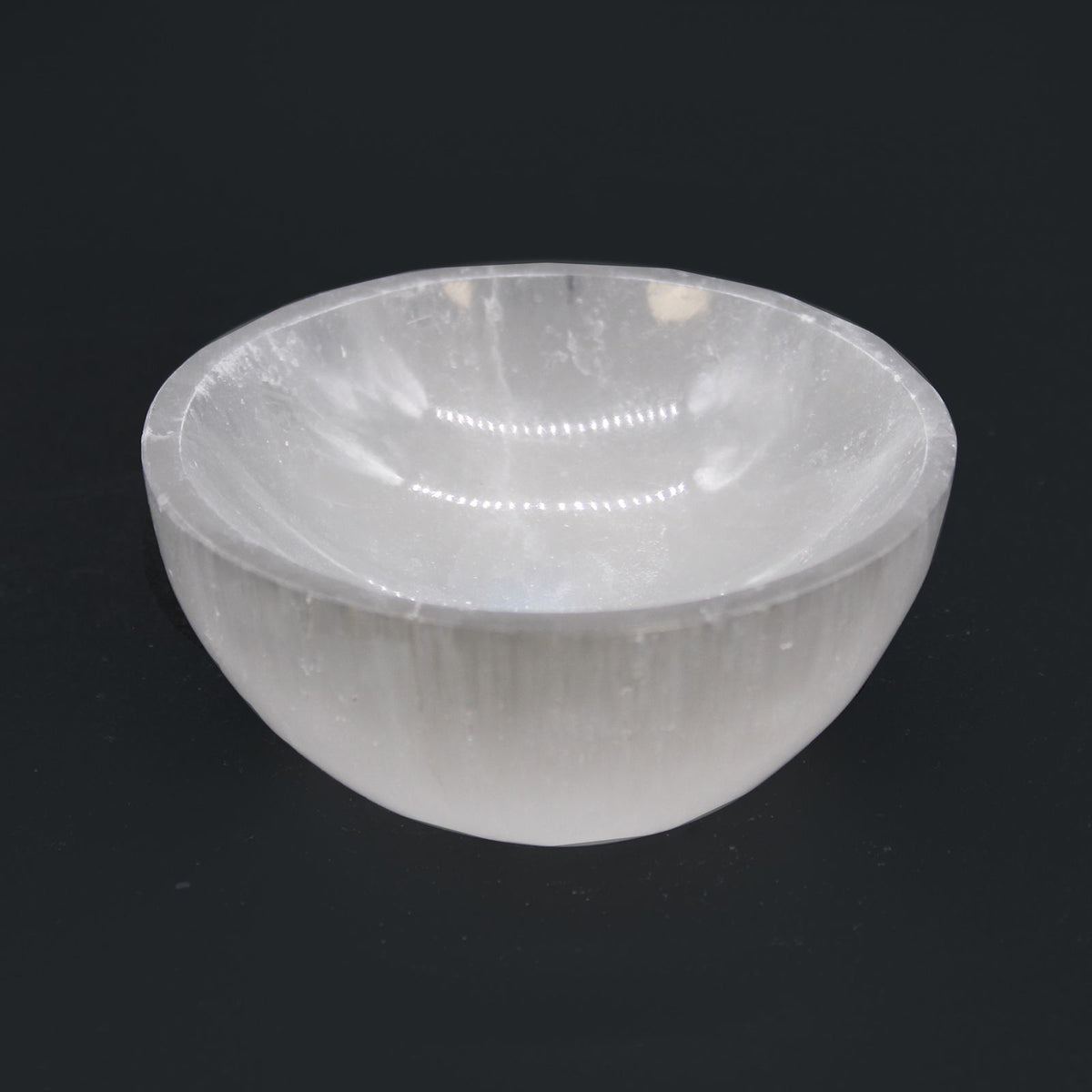 Selenite Round Bowl - 8cm – view 2