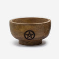 Carved Wood Ritual Incense Cone Holder - Assorted
