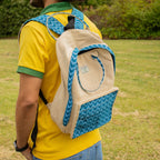 Large Kathmandu Backpack - Dhaka Design (39x28x13cm) – view 8