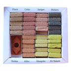 Set of 70 Earthy Himalaya Incense Bricks with Terracotta Burner – view 4