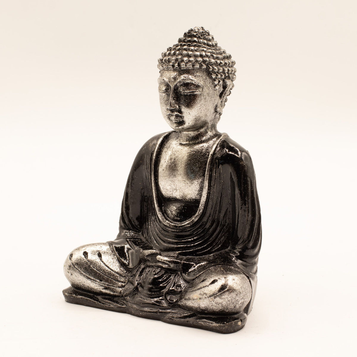 Black & Grey Buddha Statue - Medium – view 3