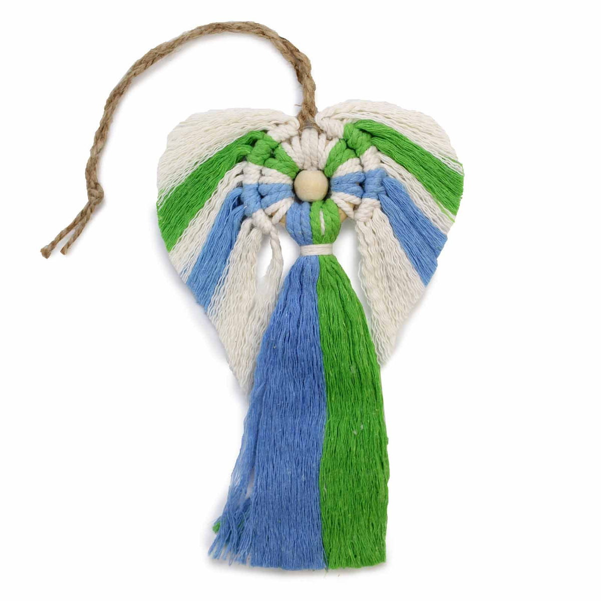 Hati-Hati Macrame Angel - Earth – view 2