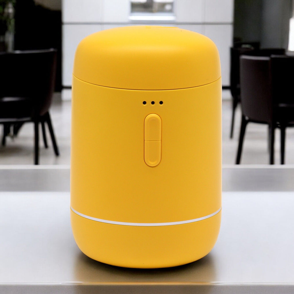 Rechargeable Waterless Oil Nebulizer - Yellow USB-C – view 2