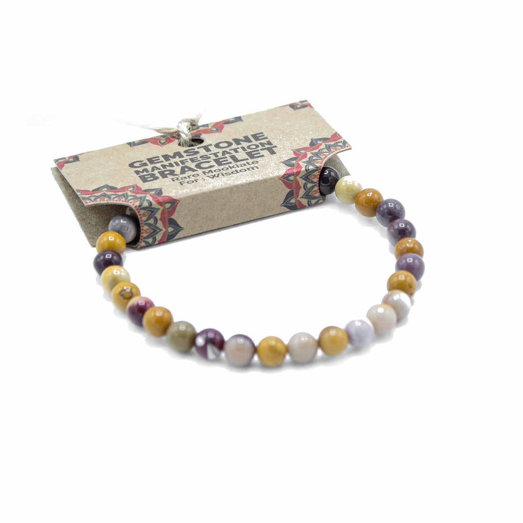 Rare Mookaite Manifestation Bracelet - Wisdom – view 2