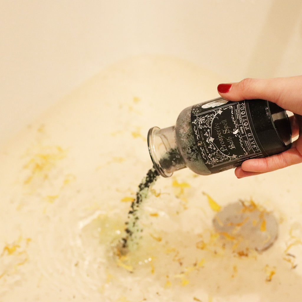 Ancient Witch Bath Spell Potion & Aventurine Amulet - Prosperity – view 6