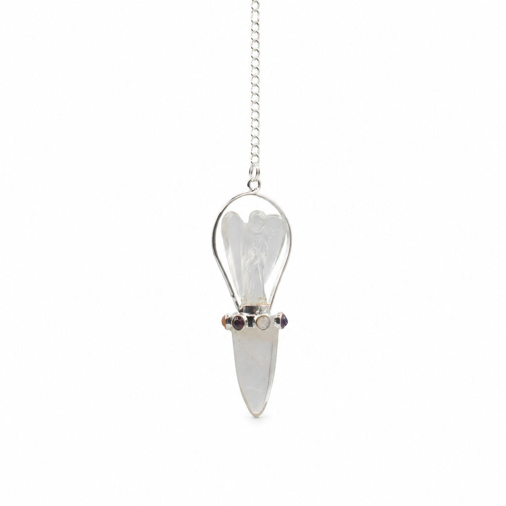 Celestial Guide Angel Pendulum - Clear Quartz – view 2