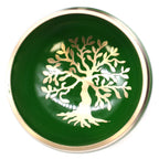 Tree of Life Singing Bowl Set - Green (10.7cm) – view 9