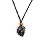 Waxed Cotton Necklace Cord 45cm - Black – view 5
