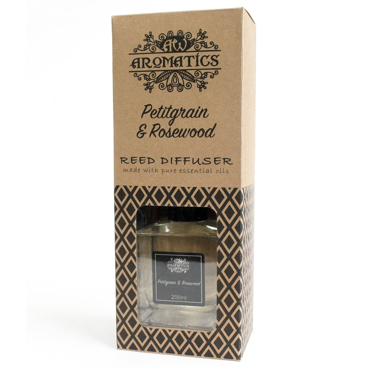 Petitgrain & Rosewood Essential Oil Reed Diffuser 200ml – view 5