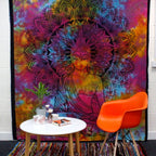 Double Cotton Bedspread & Wall Hanging - Peaceful Buddha 230x200cm – view 2