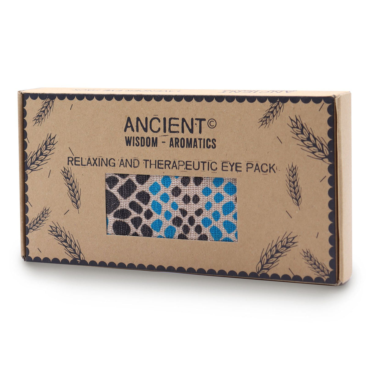 Lavender Eye Pillow with Gift Box - Blue Viper Print – view 7