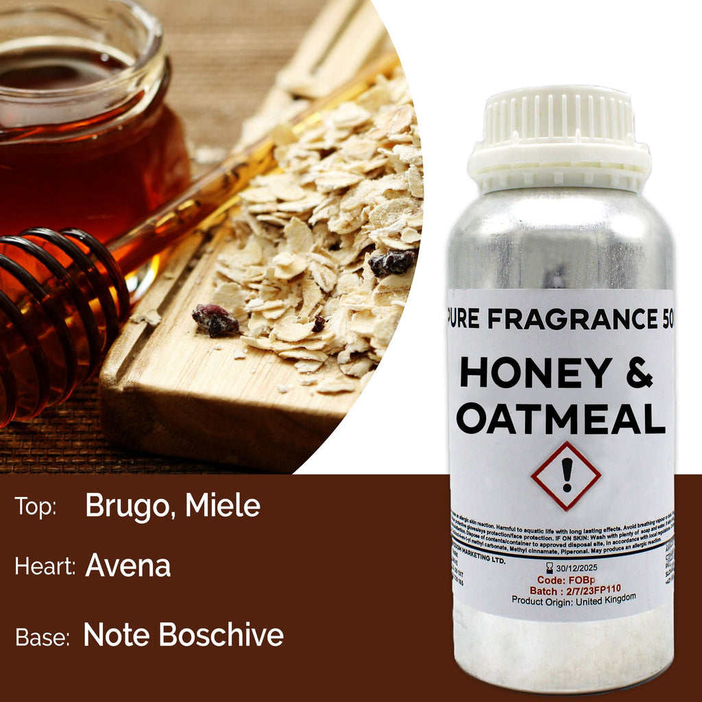 Honey & Oatmeal Pure Fragrance Oil - 500ml – view 6