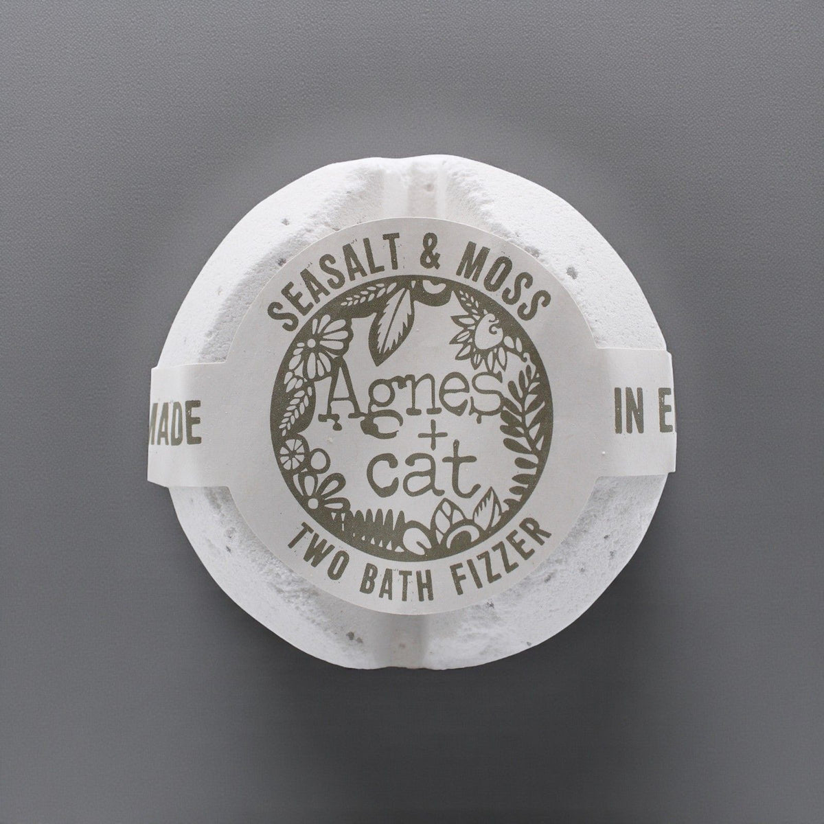Agnes + Cat Bath Fizzer - Seasalt & Moss – view 2