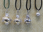 Silver Angel Bell Necklace - Healing - 23mm
