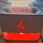 Blaze Himalayan Salt Aroma Diffuser - Flame Effect USB-C – view 5