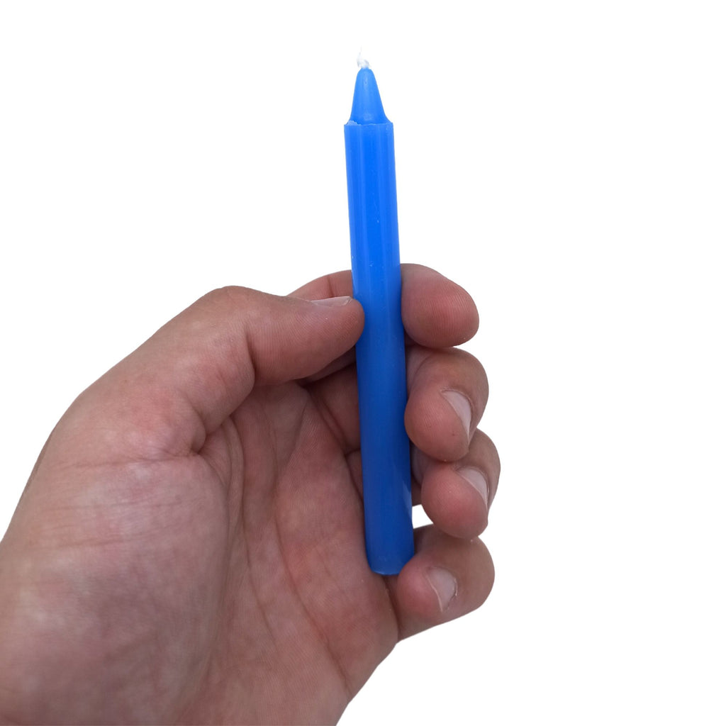 Manifest Magic Candles Pack of 12 - Blue Throat Chakra – view 3