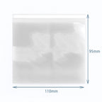 Resealable Poly Bags 110x95mm - Pack of 500 – view 2