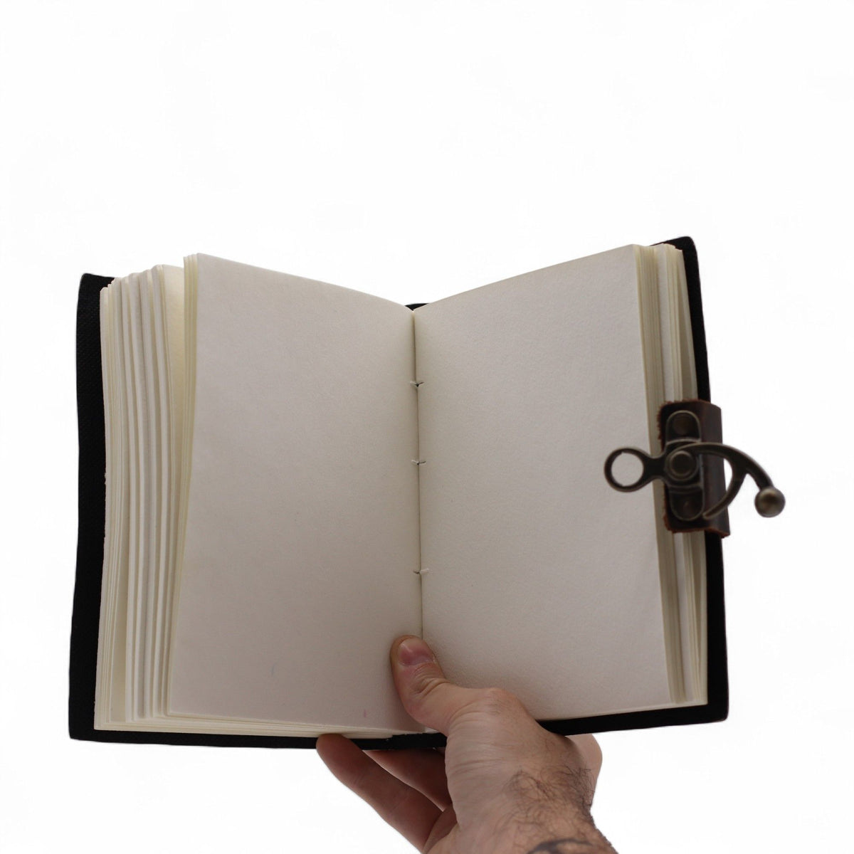 Leather Notebook, Stop Doomscrolling – 17.5x13 cm – view 4