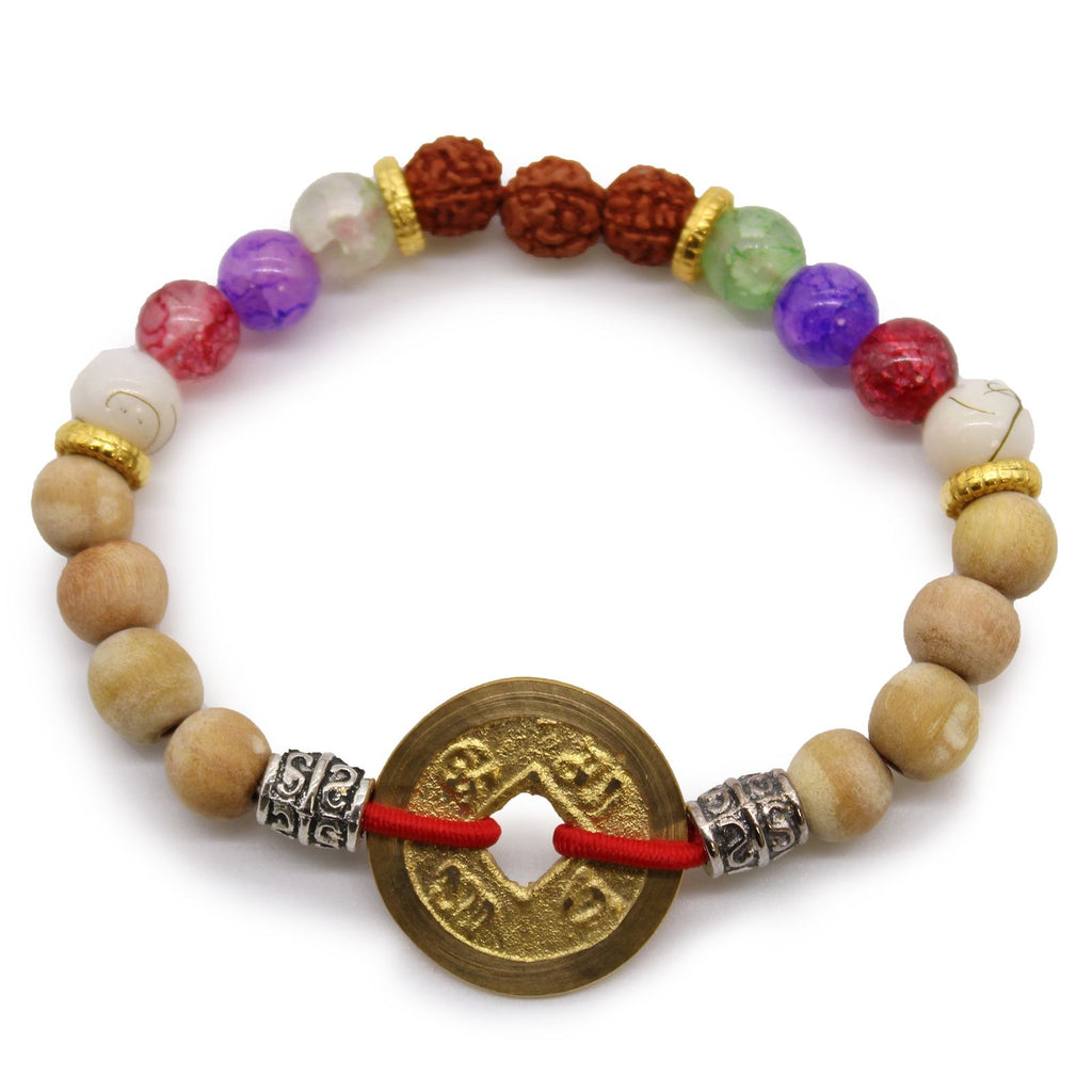 Tri Hita Karana Bangle - Believe, Bali Beaded Bracelet